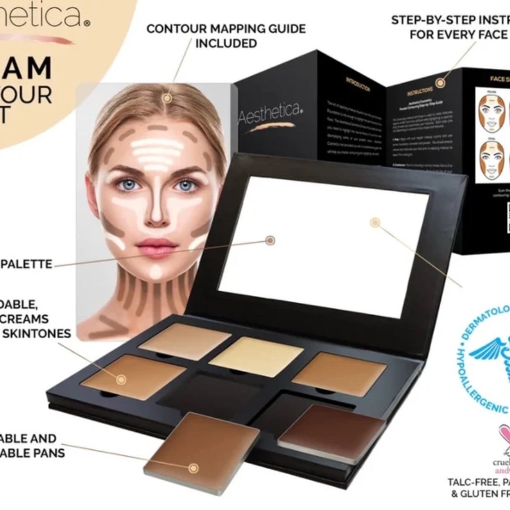 Aesthetica Cream Contour Series Kit - Picture 2 of 10